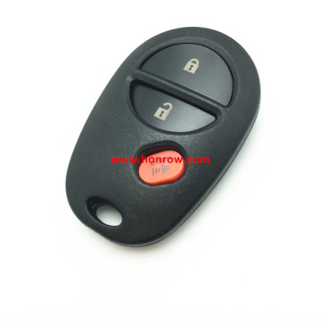 Toyota 3 button remote key blank toyota smart key shell toyota key fob case