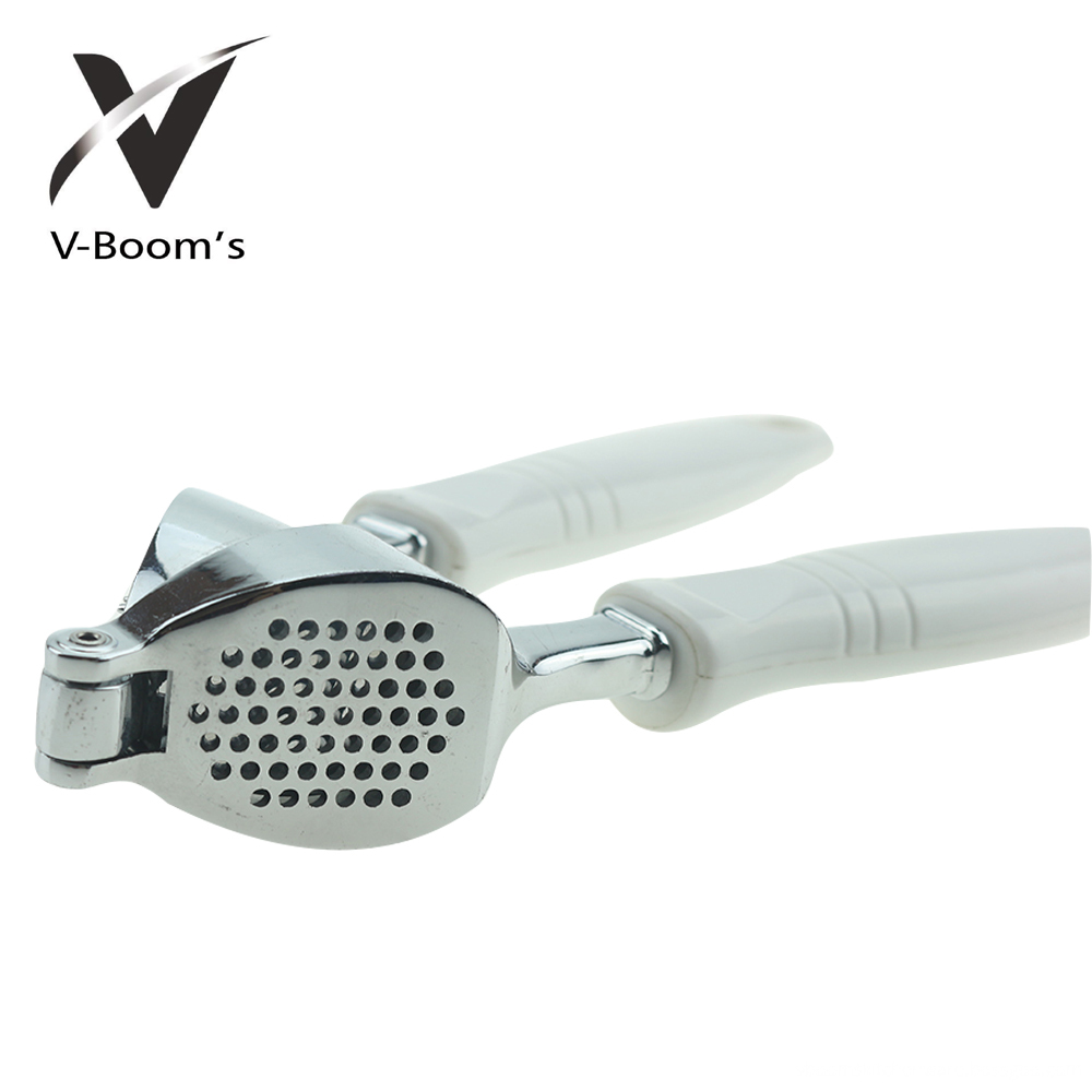 Pp Handle Stainless Steel Garlic Press