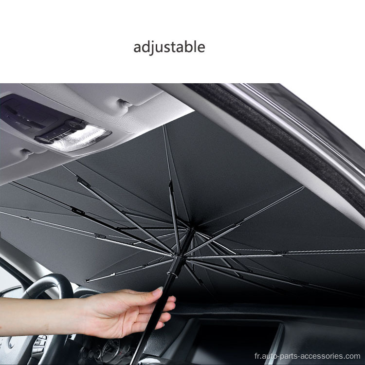 Parapluie de fenêtre de voiture de bouclier uv pour le soleil de voiture