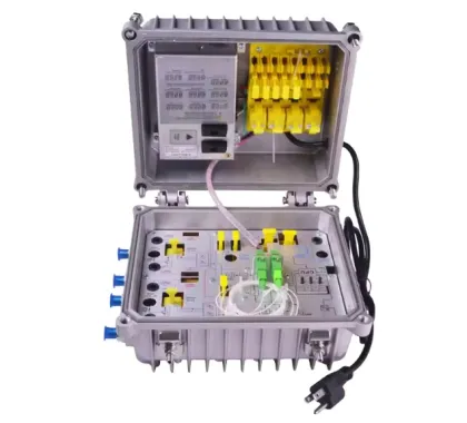 4-Port CATV Outdoor Optical Fiber Optical Node with Return Path for Philips