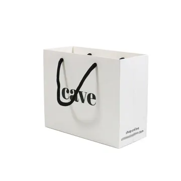 Custom Gold Foil Wrapped Paper Bag Gifts