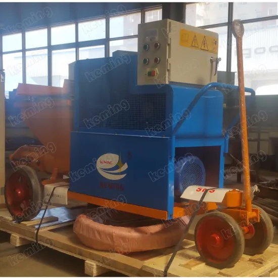Wall Spray Plastering Machine with Stator and Rotor, Cement Mortar Spray Machines