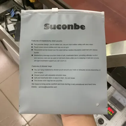 Custom Matte Frosted Plastic Swimwear Zip Lock Bag
