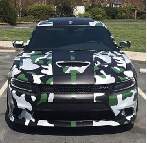 camo vinyl car wrap