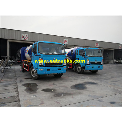 Camions de remplissage de gaz de GPL de SINOTRUK de 20cbm