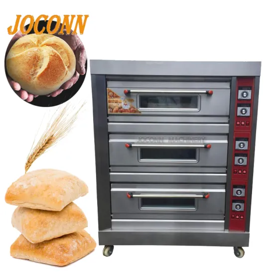 Commercial Kitchen Deck Ovens for Bread Baking and Pizzas