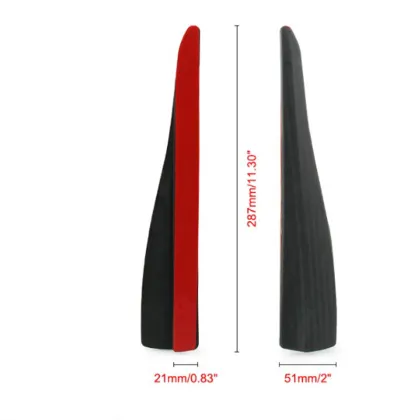 Auto parts black PVC door anti-collision strip