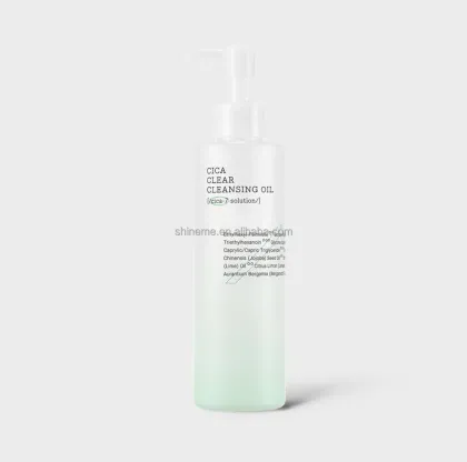 OEM ODM Soothing Soft Cleansing Pore Cleansing Oil Foam Cica Cleansing Oil