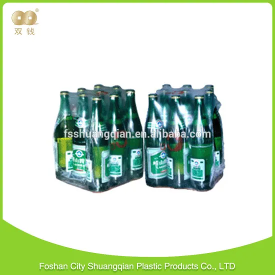 Hight quality lldpe beer bottle shrink package film