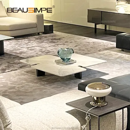 Italian Jacob Marble Coffee Table Set