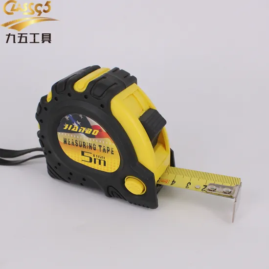factory 5m rubber coated Steel Tape Measure