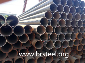 API 5L anti-rust black painting lsaw pipe