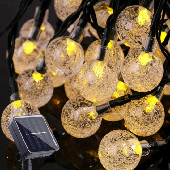 Solar IP65 Waterproof Outdoor Holiday Lighting for App Control and Christmas Decoration