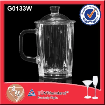 Hand Made 280ML Clear Glass Cup Tea Glass