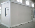 Ambiente rispettoso dell&#39;ambiente, contenitore flessibile casa del contenitore / casa modulare 6058mm * 2438mm * 2891mm