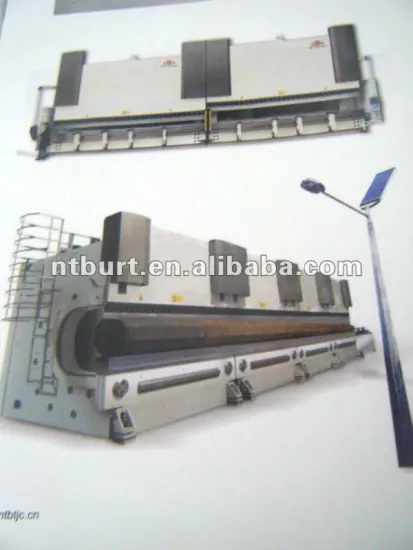 Hydraulic tandem press brake/bending machine