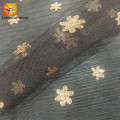 Tecido de malha de tule decorado de alta qualidade, design personalizado