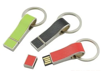 Promotional Gift Leather USB Flash Drive, USB Pen Drive (CMT-LE006)
