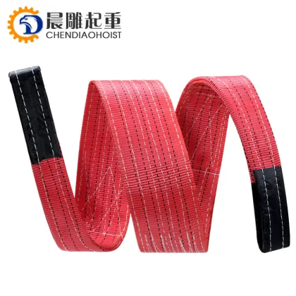 Chendiao Brand Polyester Flat Web Sling Webbing Sling Belt