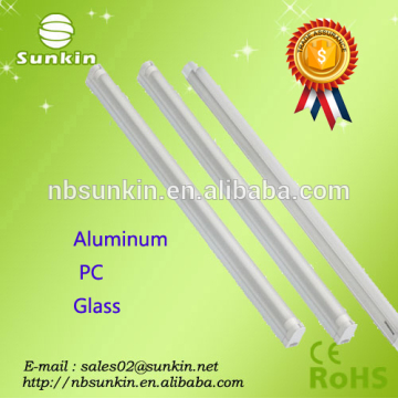 Trade Assurance new 9w 12w 18w t8 tube full glass with CE RoHS
