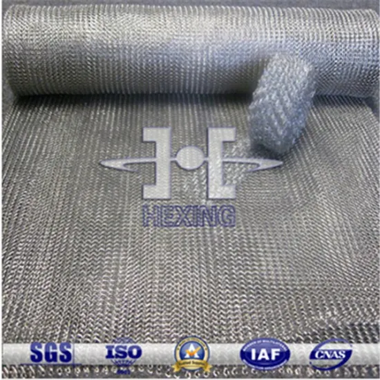 Wide SUS304 Knitting Wire Mesh