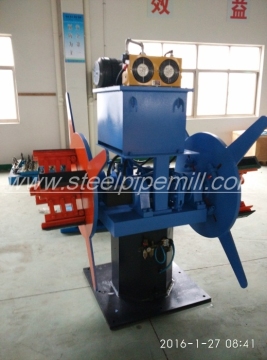 GI steel tube line
