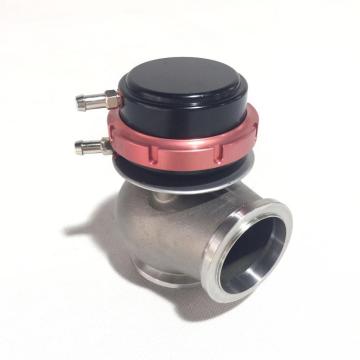 Turbo knalpot manifold dengan wastegate v -band eksternal - 38/45/50/60mm perak