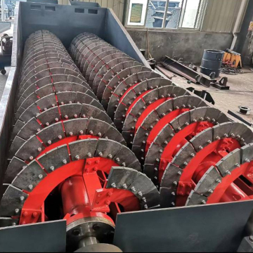 Mini Spiral Sand Washer Screw Sand Washing Machine Manual Small Sand Stone Washing Plant