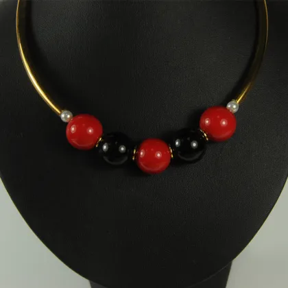 Costume Charm Pearl Necklace