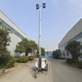 telescopic light tower led trailer