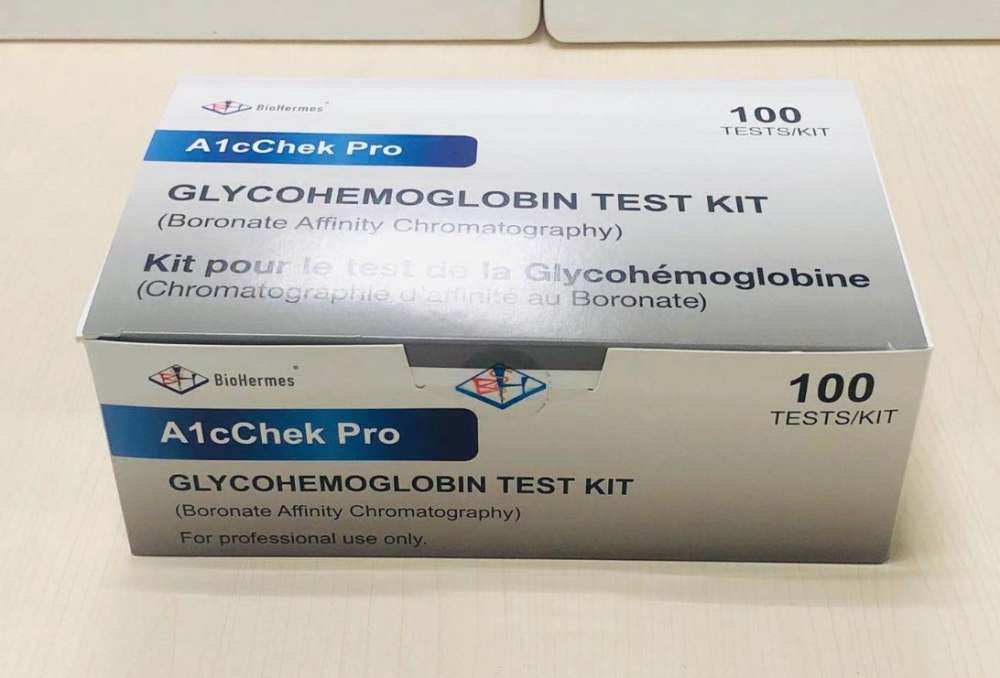 Tira de prueba automática de hemoglobina glucosilada