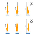 Slotted phillips electric magnetic precision mini screwdriver set for phone laptop watch CRV ph00 ph0 ph1 tiny micro screwdriver