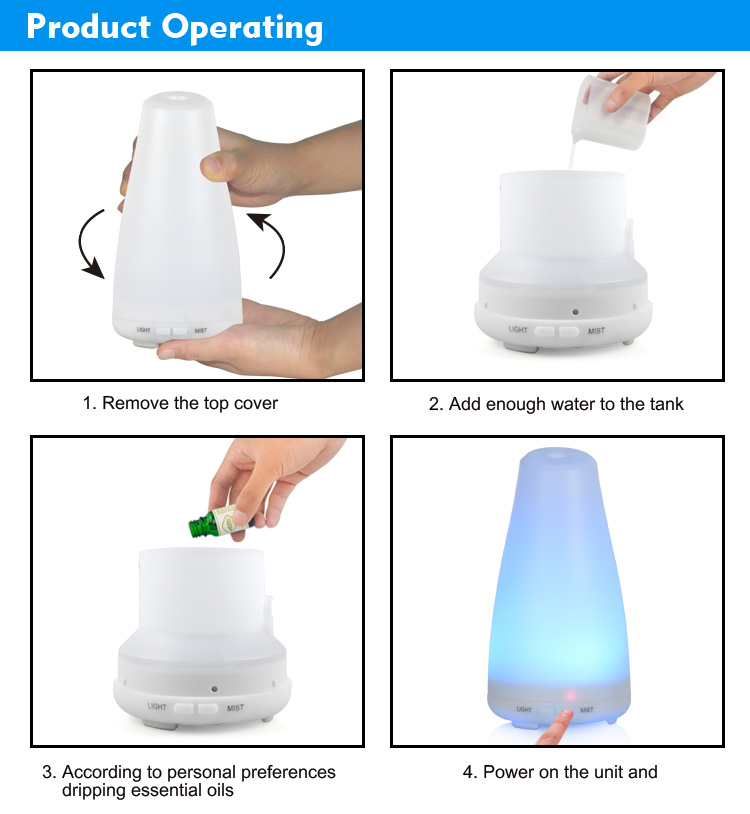 plastic essential oil diffuser