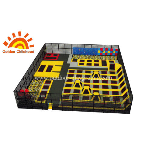 Fitness Trampolín rectangular pequeño con salto