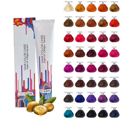 Blue Hair Dye Color Cream for Professional Salon