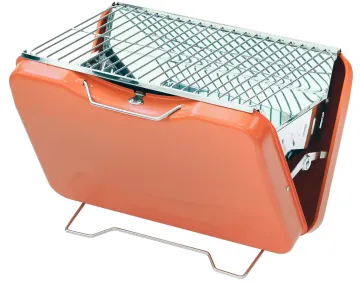 Portable Folding Charcoal Backpacking BBQ Grill Heavy Duty Firepit Grill