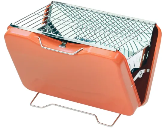 Portable Folding Charcoal Backpacking BBQ Grill Heavy Duty Firepit Grill