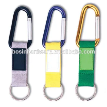 Fashion High Quality Metal Lanyard Carabiner Keychain Wholesale