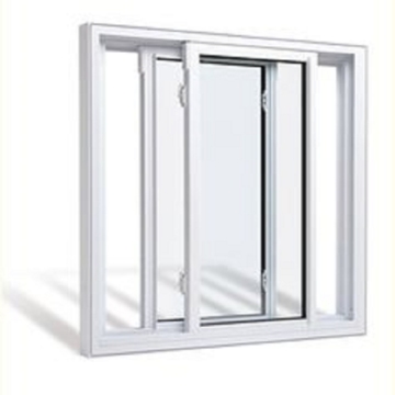 Fenêtres coulissantes en aluminium certifié NFRC avec verre trempé pour les maisons