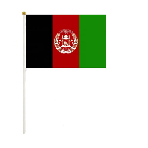 Custom Afghanistan National Day Hand Flag for Promotion