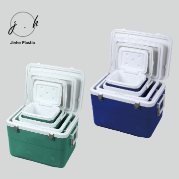 Réfrigérateur d'incubateur de pack de glace portable - Boîtes de refroidisseur de poitrine de glace en plastique 5L / 8L / 26L