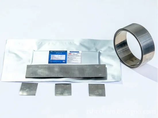 Lithium Boron Alloy Li7B6 Anode Material For lithium Thermal Battery