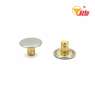 أزرار نحاسية غير مرئية لأمتعة الملابس