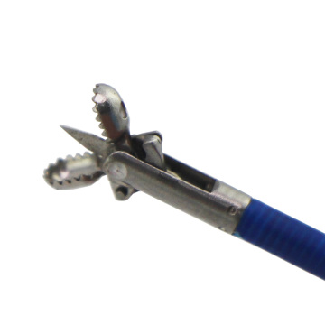 Surgical endoscopic biopsy disposable forceps