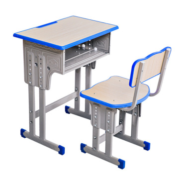 Adjustable Study Table and Chair Set for Classroom and Student Use