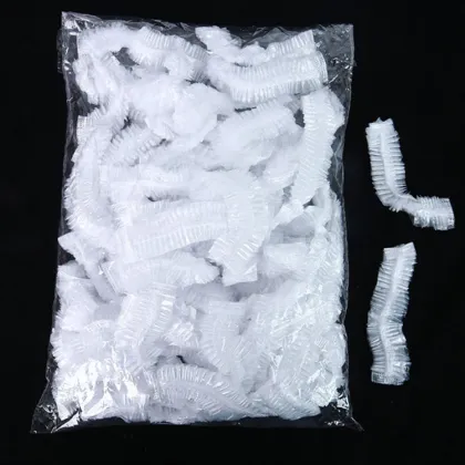 Dust-proof Hair Dye Hood Bathing Colored Plastic Hat