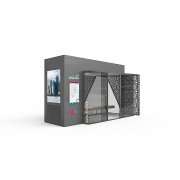 Smart bus station in the future city