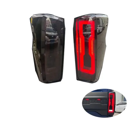 HW4X4 Smoke Cover LED Auto Lamp Tail Light Kit for Dmax 2020+