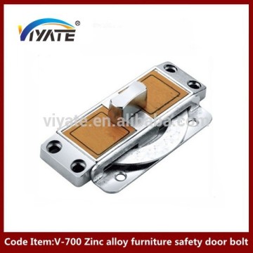 Zinc Alloy Safety Round Lock Door Floor Door Bolts Bolt Lock Door Bolt