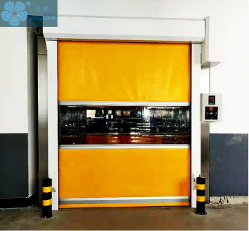 Automatic cold-proof roller shutter door for underground garage